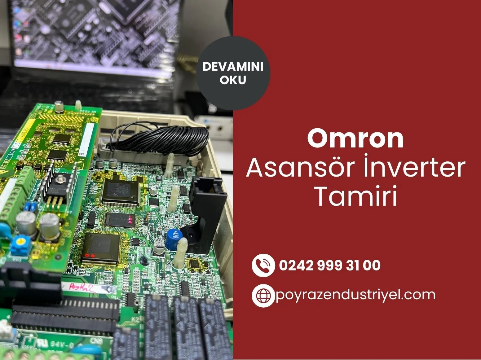 Omron Asansör İnverter Tamiri